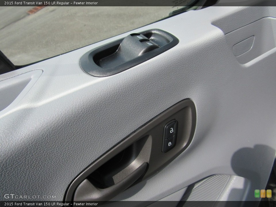 Pewter Interior Door Panel for the 2015 Ford Transit Van 150 LR Regular #138622356