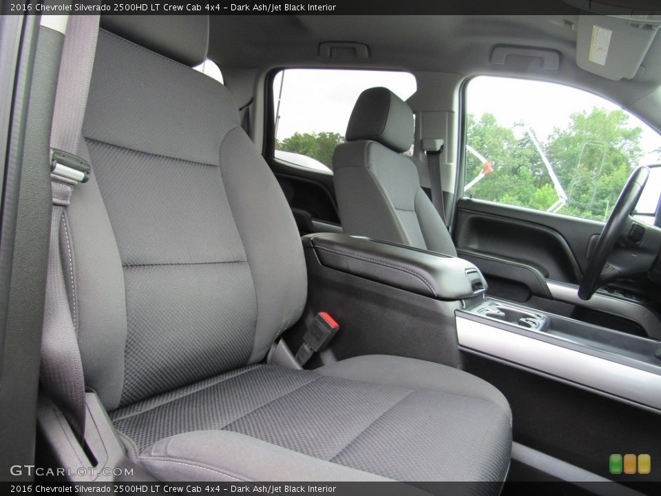 Dark Ash/Jet Black Interior Front Seat for the 2016 Chevrolet Silverado 2500HD LT Crew Cab 4x4 #138623040