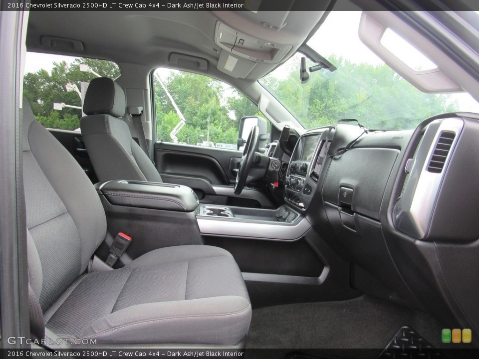 Dark Ash/Jet Black Interior Front Seat for the 2016 Chevrolet Silverado 2500HD LT Crew Cab 4x4 #138623064