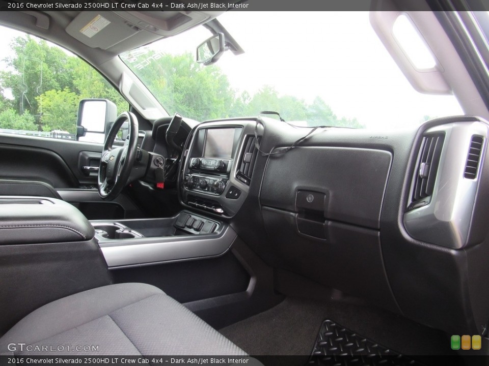 Dark Ash/Jet Black Interior Dashboard for the 2016 Chevrolet Silverado 2500HD LT Crew Cab 4x4 #138623091