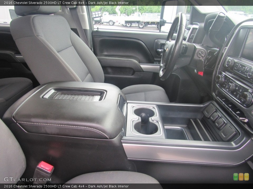Dark Ash/Jet Black Interior Front Seat for the 2016 Chevrolet Silverado 2500HD LT Crew Cab 4x4 #138623199