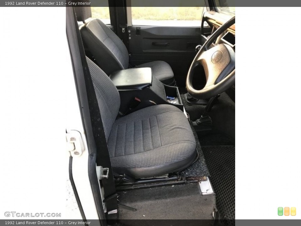 Grey 1992 Land Rover Defender Interiors