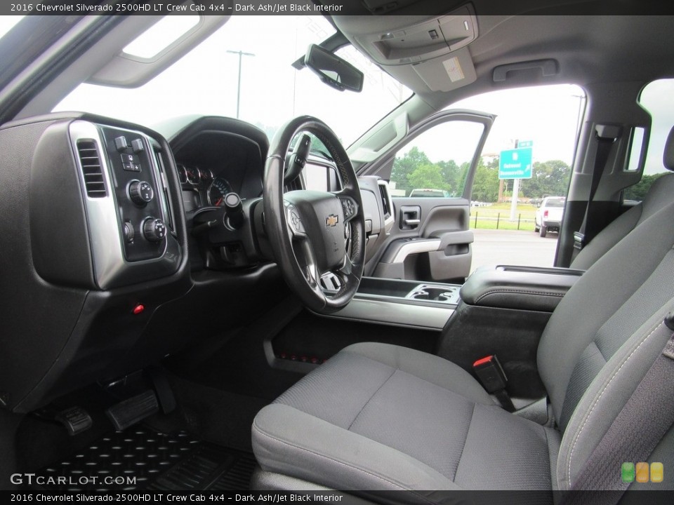 Dark Ash/Jet Black Interior Prime Interior for the 2016 Chevrolet Silverado 2500HD LT Crew Cab 4x4 #138623257