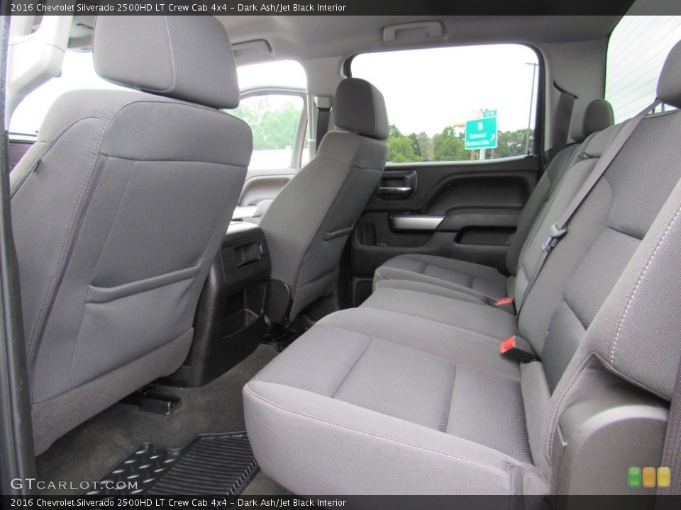 Dark Ash/Jet Black Interior Rear Seat for the 2016 Chevrolet Silverado 2500HD LT Crew Cab 4x4 #138623498