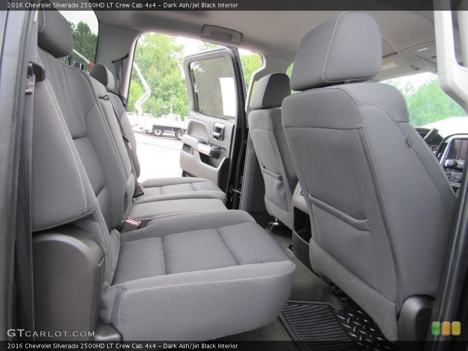 Dark Ash/Jet Black Interior Rear Seat for the 2016 Chevrolet Silverado 2500HD LT Crew Cab 4x4 #138623598