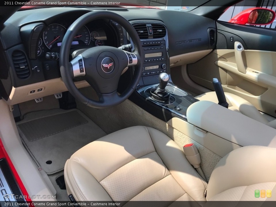 Cashmere Interior Photo for the 2011 Chevrolet Corvette Grand Sport Convertible #138628143