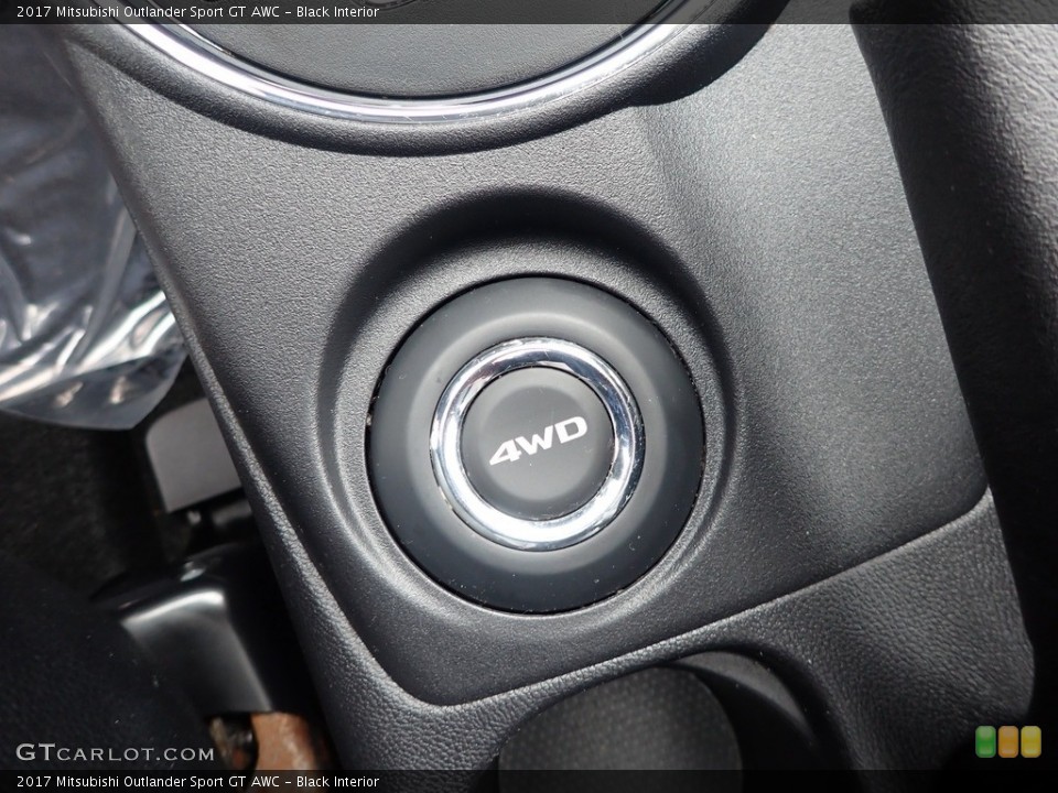 Black Interior Controls for the 2017 Mitsubishi Outlander Sport GT AWC #138628899