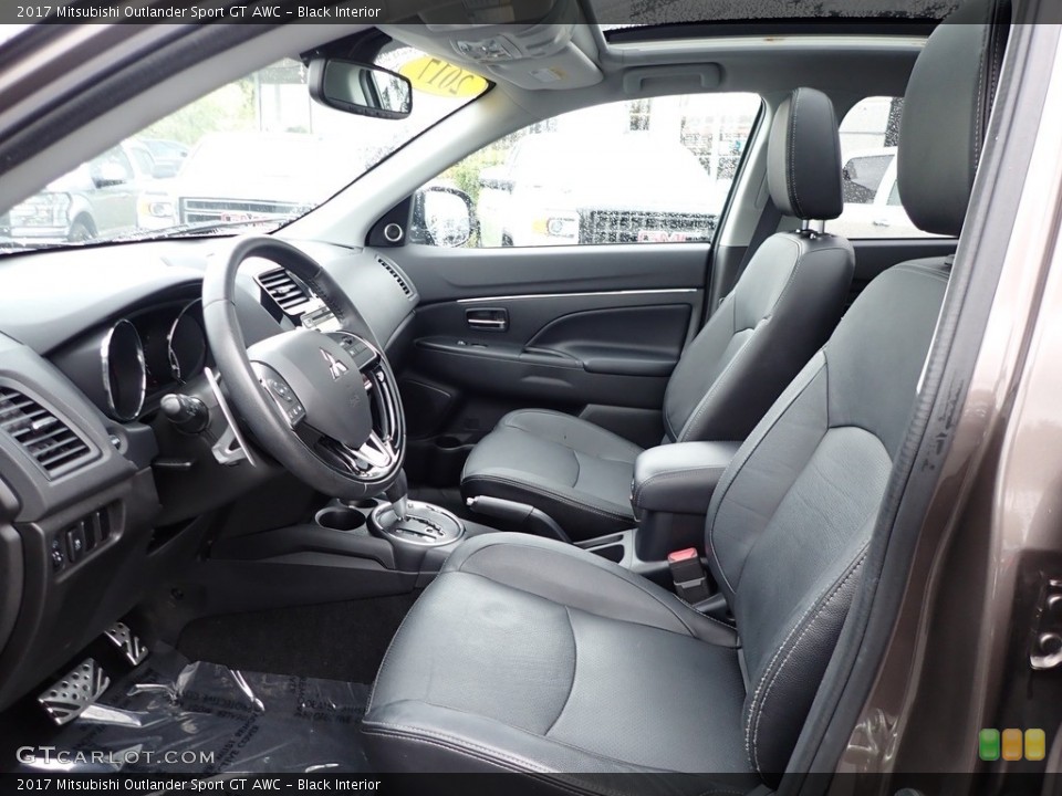 Black Interior Front Seat for the 2017 Mitsubishi Outlander Sport GT AWC #138628929