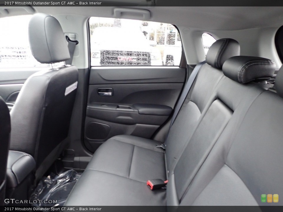 Black Interior Rear Seat for the 2017 Mitsubishi Outlander Sport GT AWC #138628941