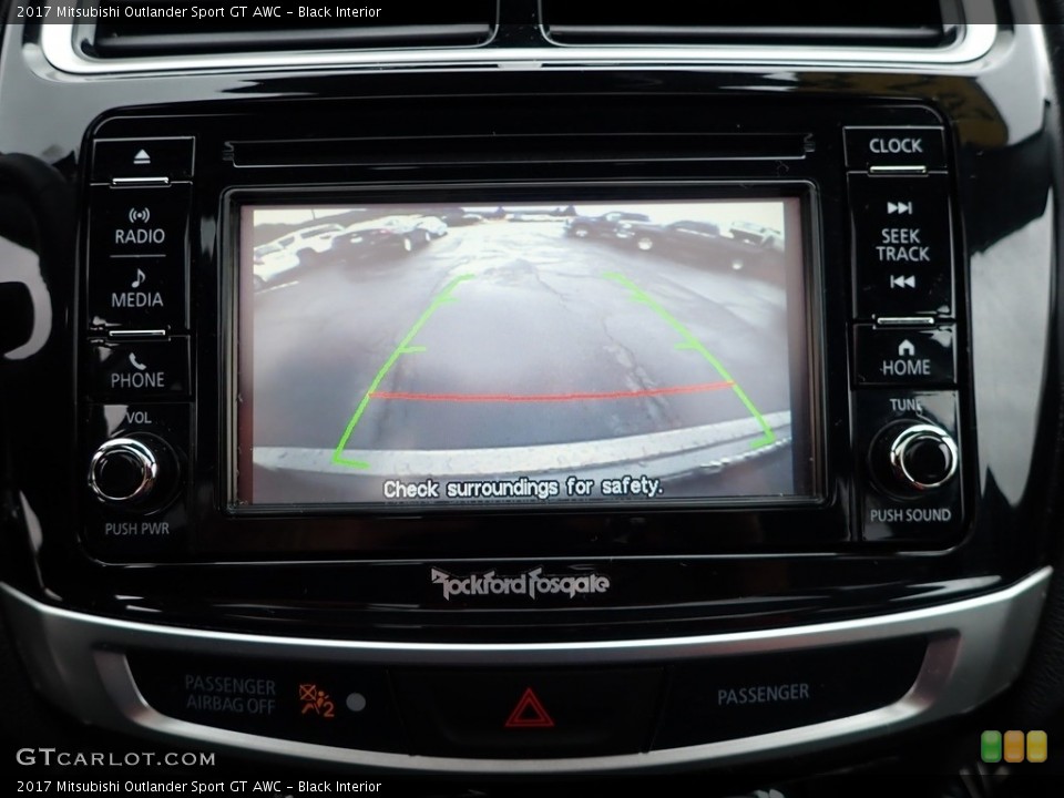 Black Interior Controls for the 2017 Mitsubishi Outlander Sport GT AWC #138629118