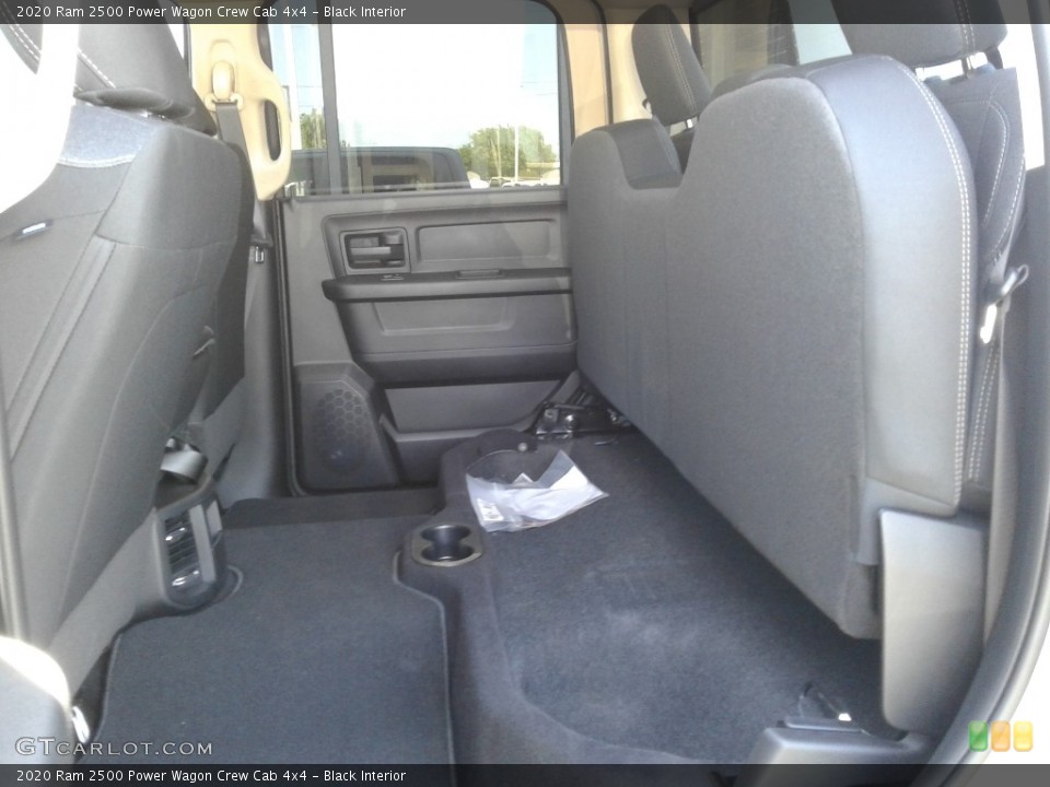 Black Interior Rear Seat for the 2020 Ram 2500 Power Wagon Crew Cab 4x4 #138630258