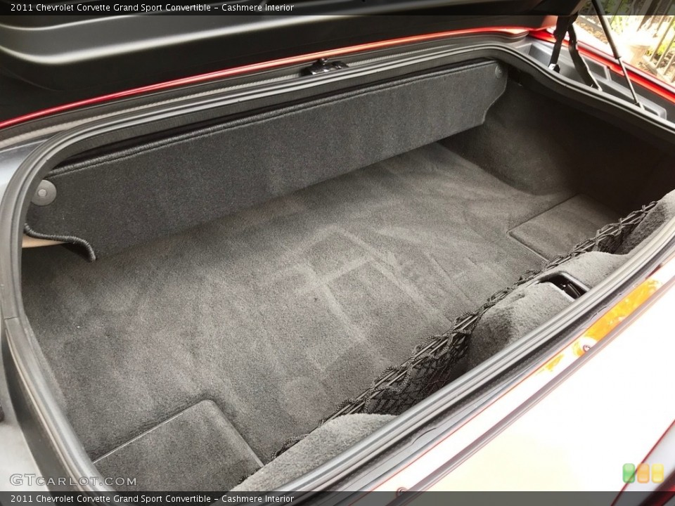Cashmere Interior Trunk for the 2011 Chevrolet Corvette Grand Sport Convertible #138630561