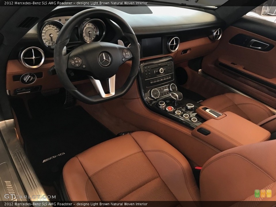 designo Light Brown Natural Woven Interior Photo for the 2012 Mercedes-Benz SLS AMG Roadster #138631512