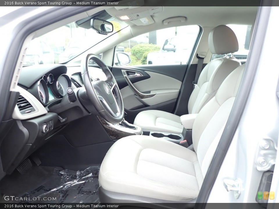 Medium Titanium Interior Front Seat for the 2016 Buick Verano Sport Touring Group #138634332