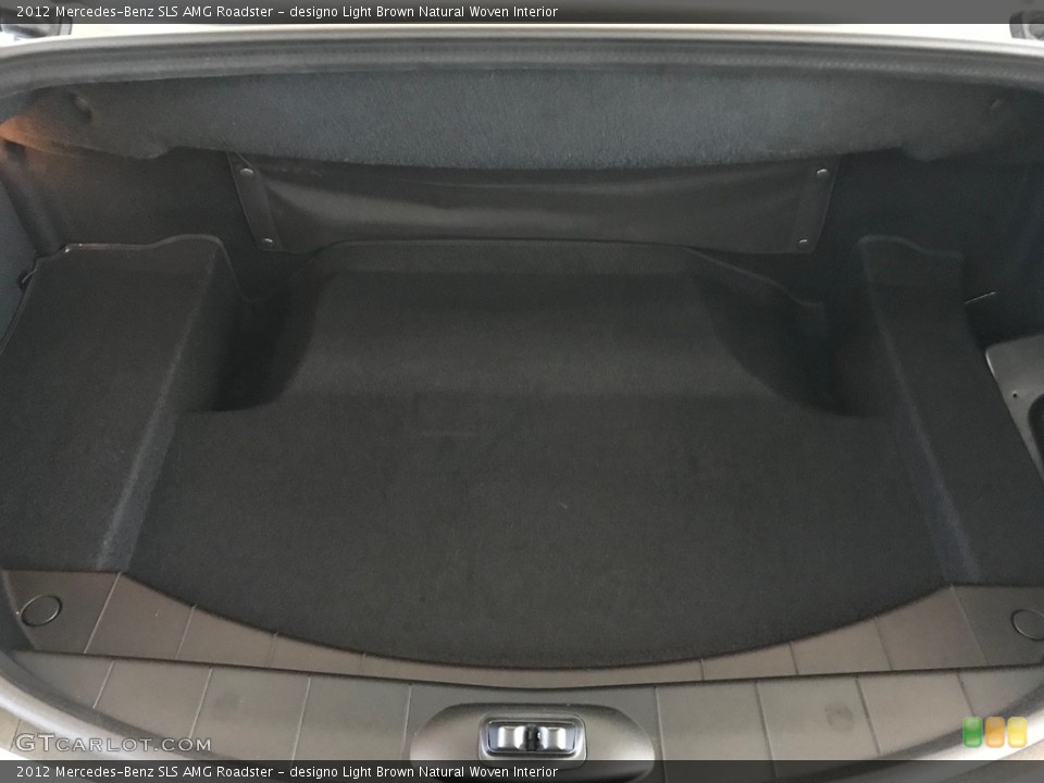 designo Light Brown Natural Woven Interior Trunk for the 2012 Mercedes-Benz SLS AMG Roadster #138634758
