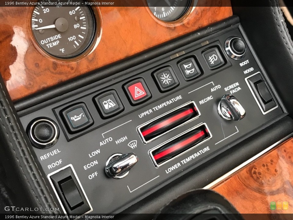 Magnolia Interior Controls for the 1996 Bentley Azure  #138636807