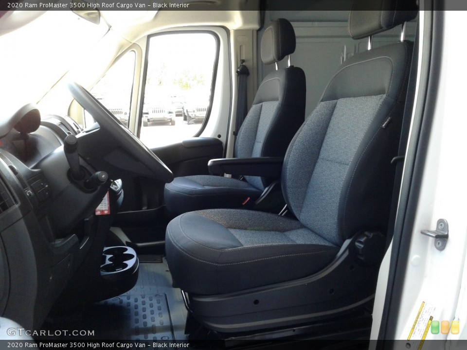 Black Interior Photo for the 2020 Ram ProMaster 3500 High Roof Cargo Van #138637965