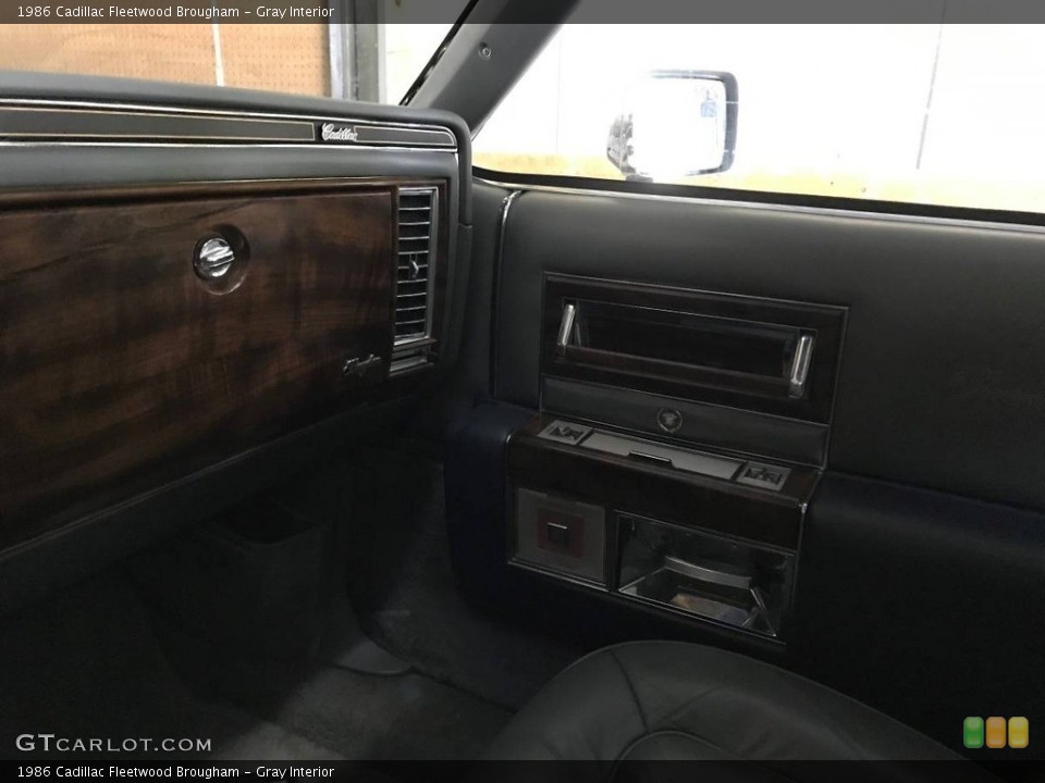 Gray Interior Door Panel for the 1986 Cadillac Fleetwood Brougham #138638328