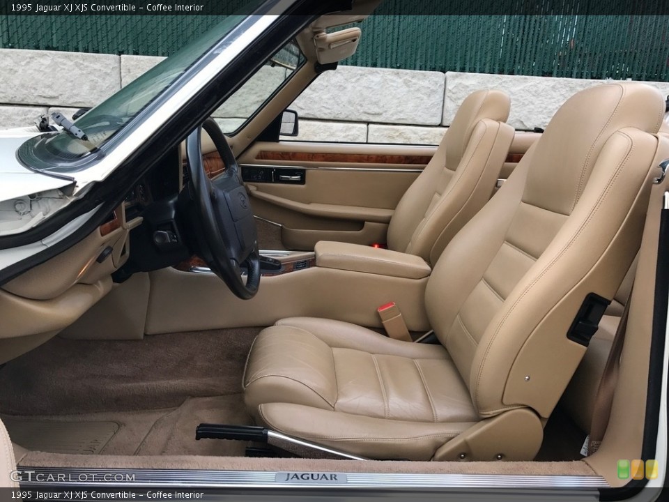 Coffee Interior Front Seat for the 1995 Jaguar XJ XJS Convertible #138638880