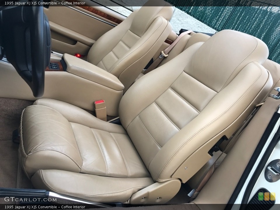 Coffee Interior Front Seat for the 1995 Jaguar XJ XJS Convertible #138638937