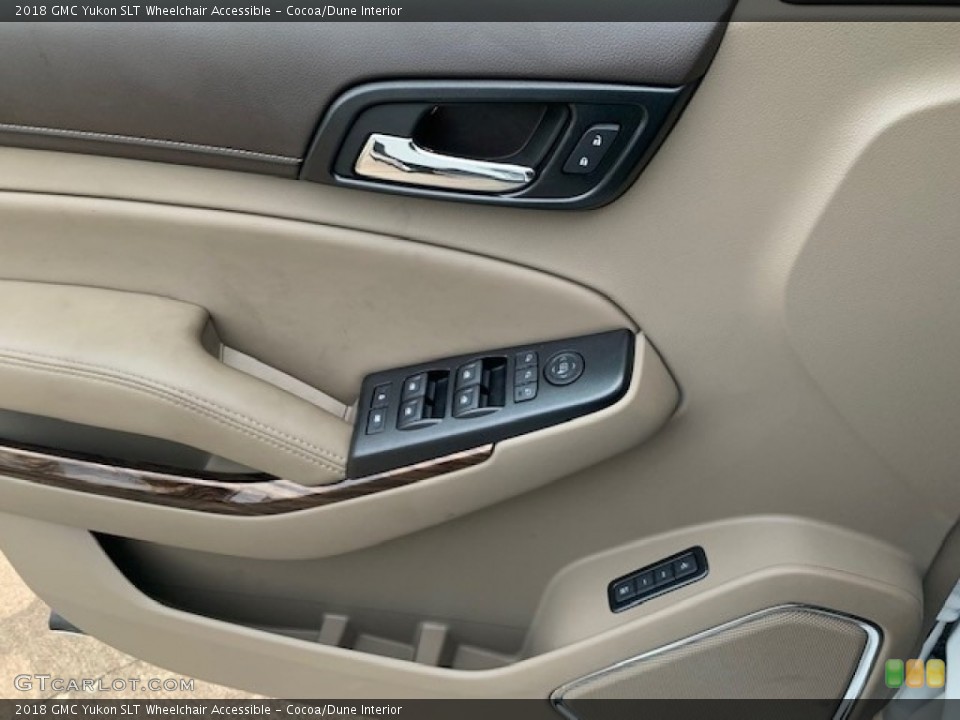 Cocoa/Dune Interior Door Panel for the 2018 GMC Yukon SLT Wheelchair Accessible #138639102