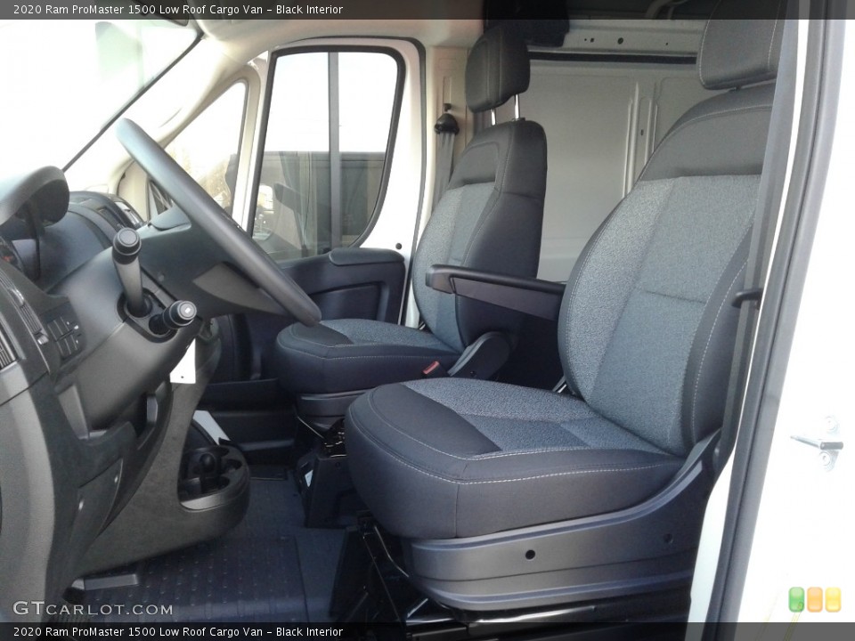 Black Interior Photo for the 2020 Ram ProMaster 1500 Low Roof Cargo Van #138639447