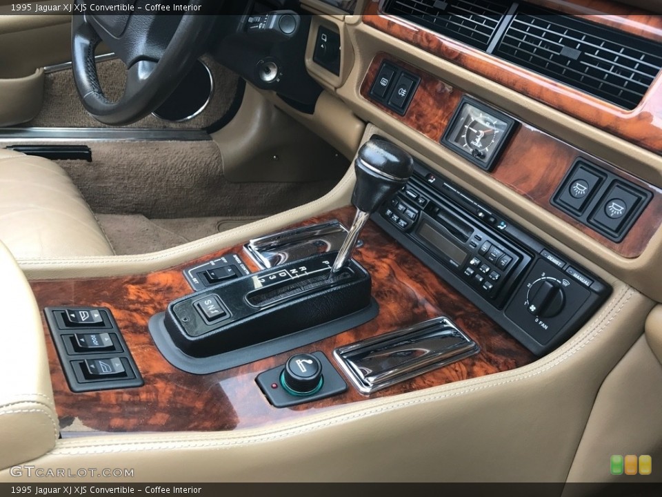 Coffee Interior Controls for the 1995 Jaguar XJ XJS Convertible #138639960