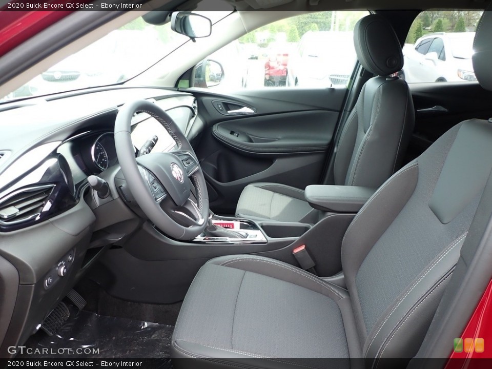 Ebony Interior Front Seat for the 2020 Buick Encore GX Select #138640032