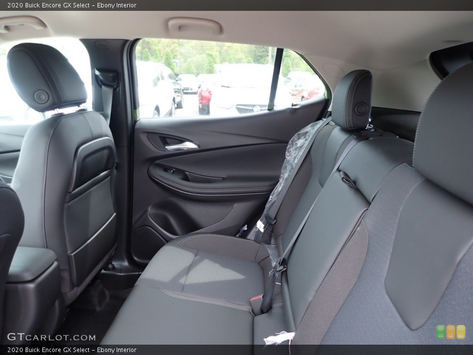 Ebony Interior Rear Seat for the 2020 Buick Encore GX Select #138640050
