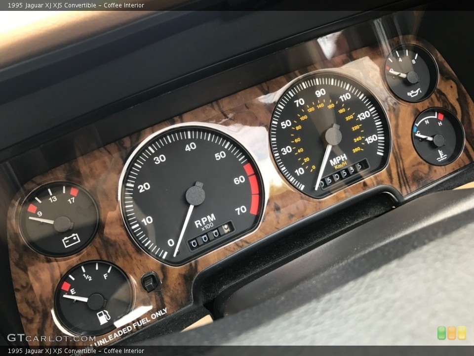 Coffee Interior Gauges for the 1995 Jaguar XJ XJS Convertible #138640245