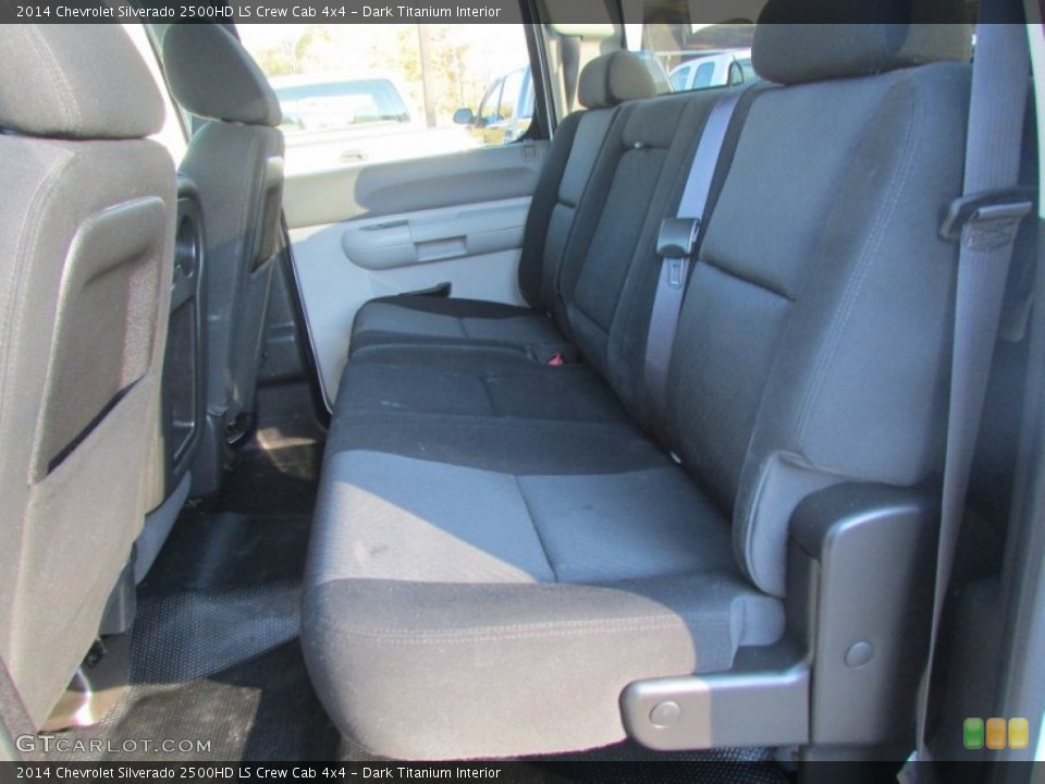 Dark Titanium Interior Rear Seat for the 2014 Chevrolet Silverado 2500HD LS Crew Cab 4x4 #138642405