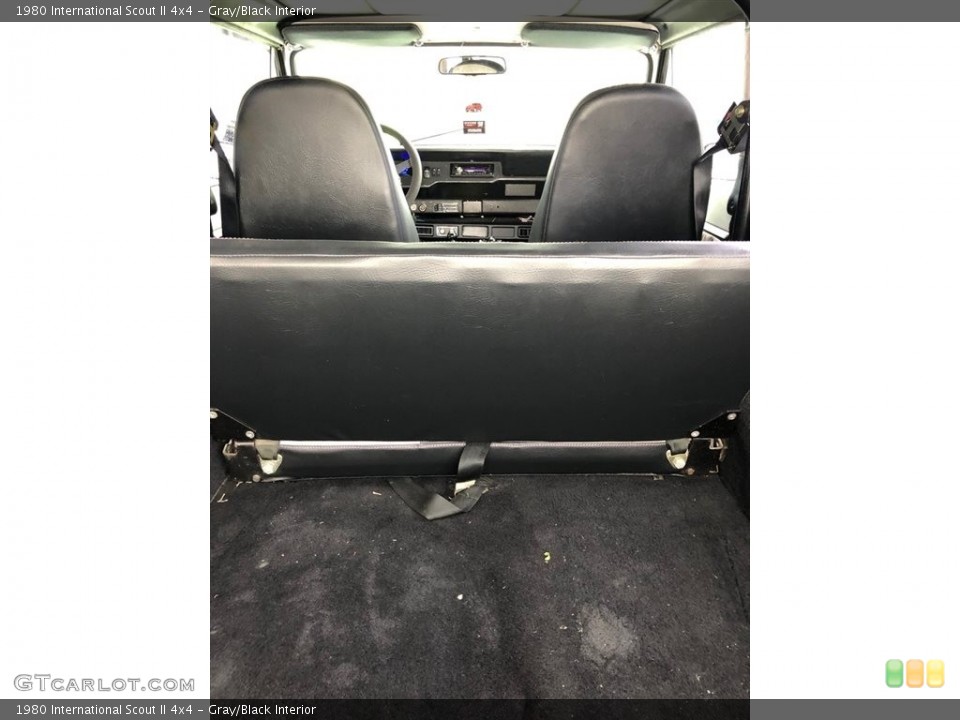 Gray/Black Interior Trunk for the 1980 International Scout II 4x4 #138643101