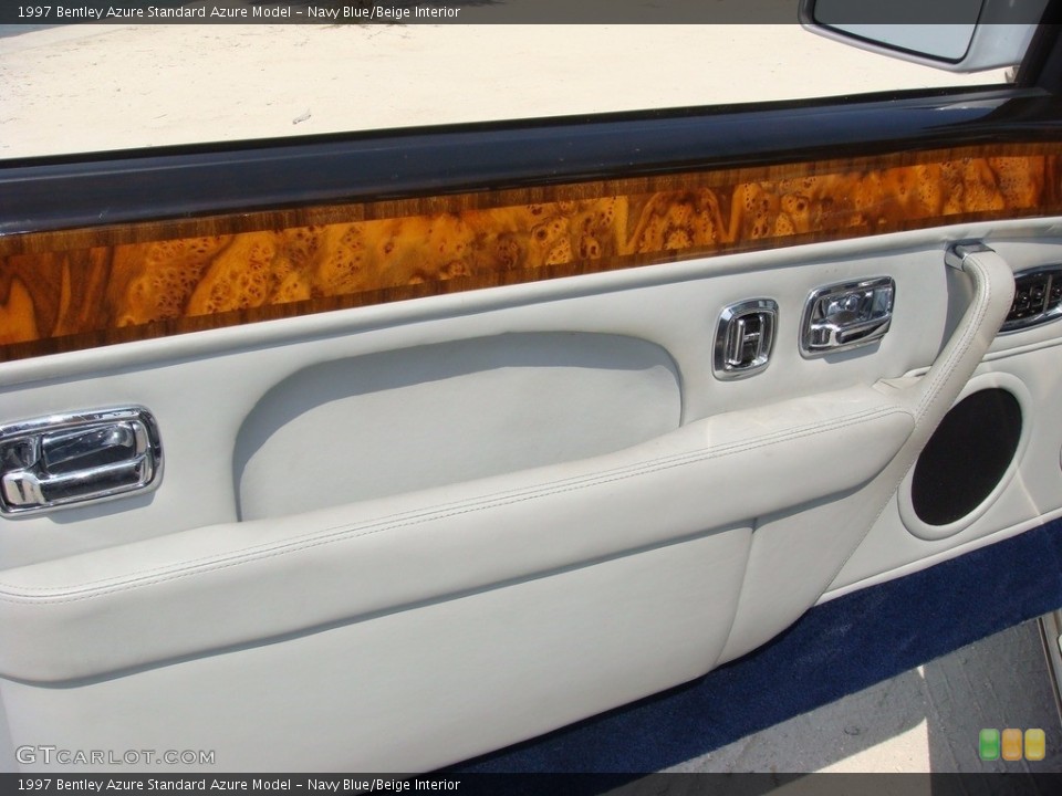 Navy Blue/Beige Interior Door Panel for the 1997 Bentley Azure  #138645144
