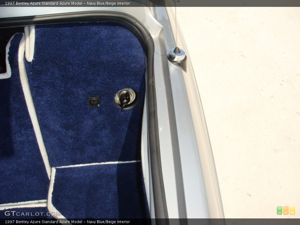 Navy Blue/Beige Interior Trunk for the 1997 Bentley Azure  #138645399