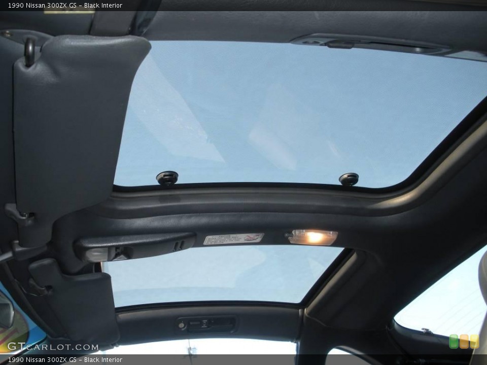Black Interior Sunroof for the 1990 Nissan 300ZX GS #13865031