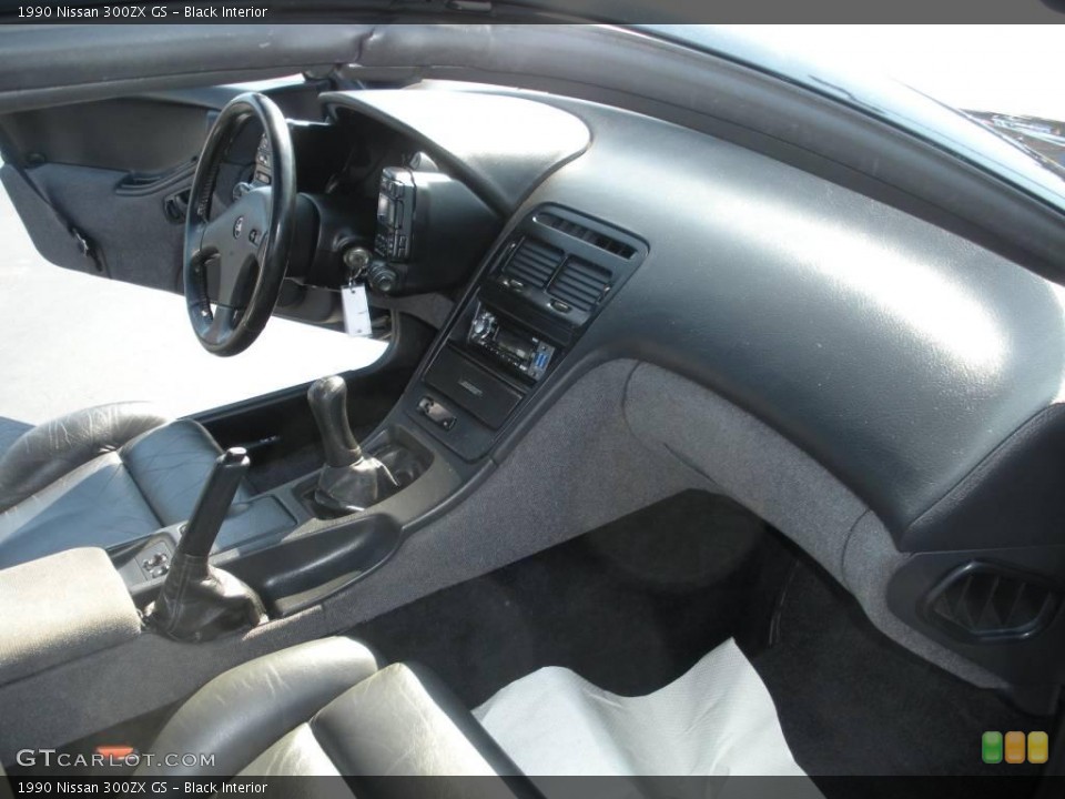 Black Interior Dashboard for the 1990 Nissan 300ZX GS #13865101