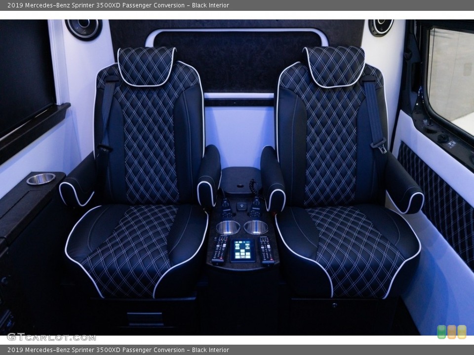 Black Interior Front Seat for the 2019 Mercedes-Benz Sprinter 3500XD Passenger Conversion #138651546