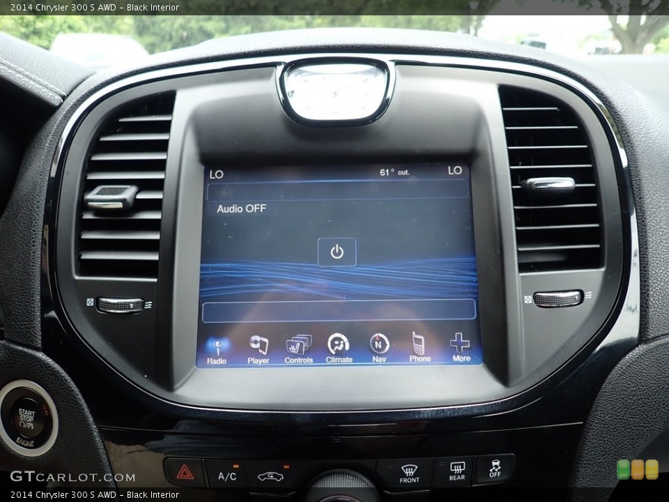 Black Interior Navigation for the 2014 Chrysler 300 S AWD #138651720