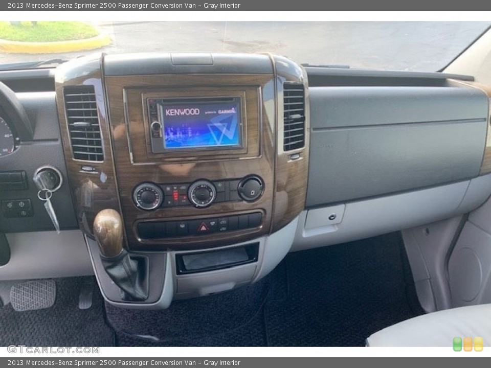 Gray Interior Controls for the 2013 Mercedes-Benz Sprinter 2500 Passenger Conversion Van #138652212