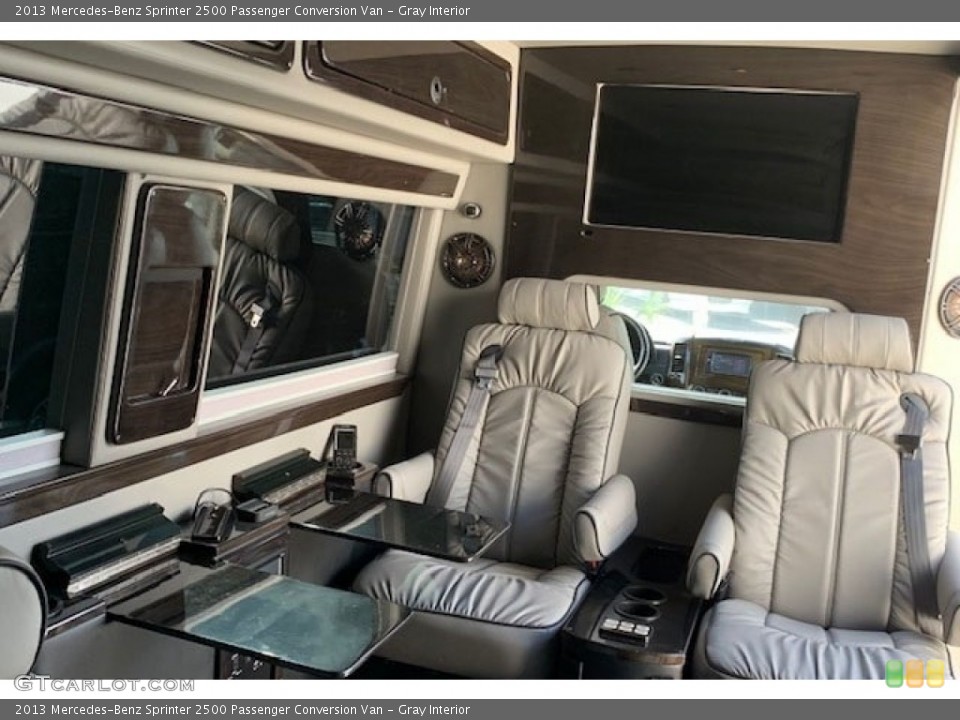 Gray 2013 Mercedes-Benz Sprinter Interiors