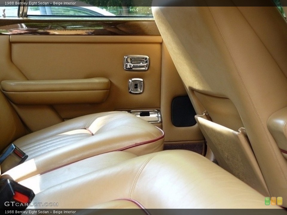 Beige 1988 Bentley Eight Interiors