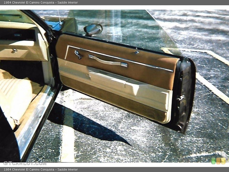Saddle Interior Door Panel for the 1984 Chevrolet El Camino Conquista #138657123