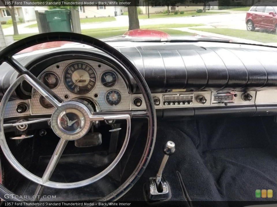 Black/White Interior Dashboard for the 1957 Ford Thunderbird  #138663930