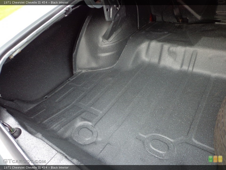Black Interior Trunk for the 1971 Chevrolet Chevelle SS 454 #138665785
