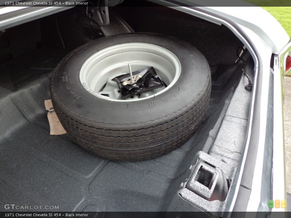 Black Interior Trunk for the 1971 Chevrolet Chevelle SS 454 #138665811
