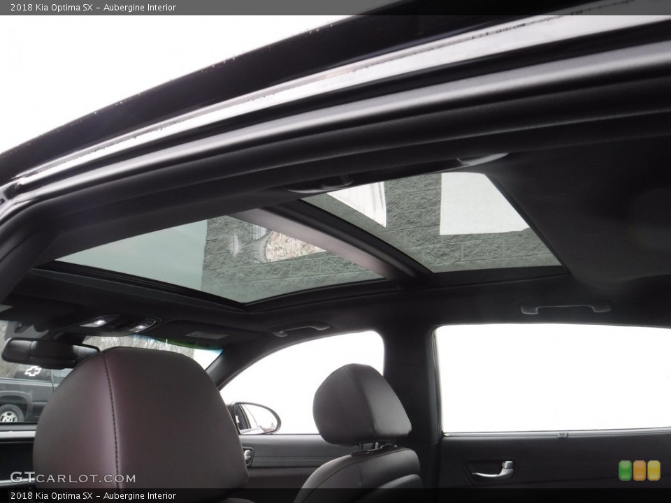 Aubergine Interior Sunroof for the 2018 Kia Optima SX #138666300