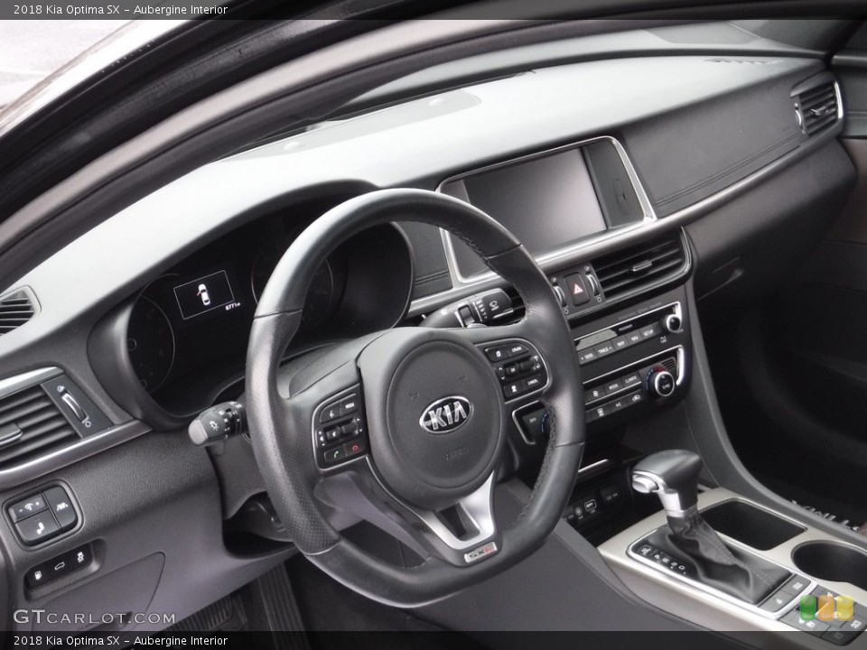 Aubergine Interior Dashboard for the 2018 Kia Optima SX #138666318