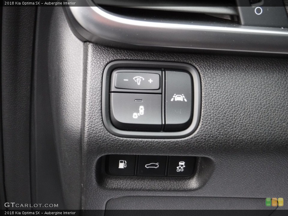 Aubergine Interior Controls for the 2018 Kia Optima SX #138666342