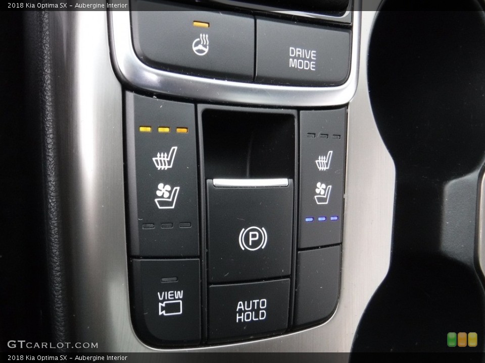 Aubergine Interior Controls for the 2018 Kia Optima SX #138666558