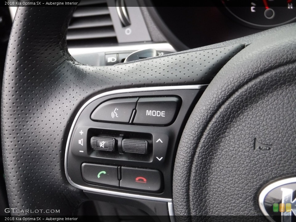 Aubergine Interior Steering Wheel for the 2018 Kia Optima SX #138666717